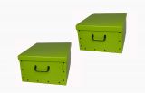 Ordnungsboxen Box Clip 2er Set Hellgrün