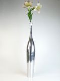 Aluminium Vase Flaschenform, groß